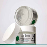 Two FAB Skincare No.4 Rejuvanate & Restore Collagen Masks, One is Closed, One has the Lid off